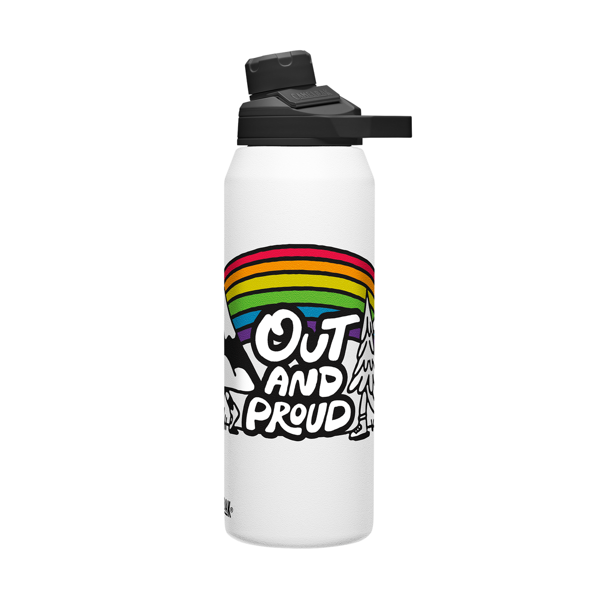 chute-mag-32-oz-water-bottle-insulated-stainless-steel-plus-cleanup-kit-pride-collection-limited-edition-j1 xhvxlhasbo