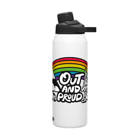 chute-mag-32-oz-water-bottle-insulated-stainless-steel-plus-cleanup-kit-pride-collection-limited-edition-j1 xhvxlhasbo